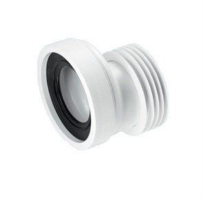 Фановая труба (L95мм) с 15мм смещением; вход Ду=97-107мм, выход манжета Дн=110мм 874322