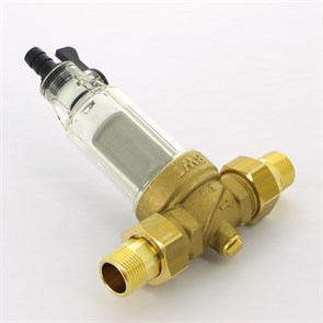 Фильтр промывной Protector mini 3/4" 100 мкм для х/в, пластик. колба 884461