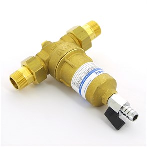Фильтр промывной Protector mini 3/4" 100 мкм, латунная колба 884883