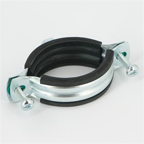Хомут 2S M8 1 1/2" (47-52 мм ) 2-х винт. с уплотн. epdm 880199
