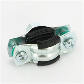 Хомут 2S M8 3/8" (15-19 мм ) 2-х винт. с уплотн. epdm 877627