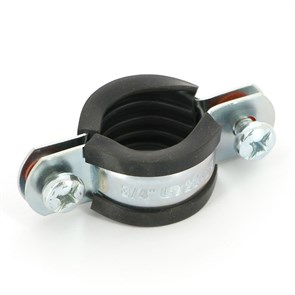Хомут 3/4" (25-29 мм) с резиновым уплотнителем 863458