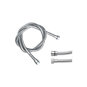 Шланг Remer в металлической двойной оплётке, 120 см, хром 861984