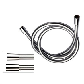 Шланг для душа Remer 150 см, 2 конические гайки, серебро 880865