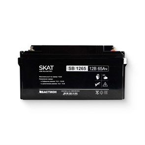 АКБ свинцово-кислотная SKAT SB 1265, AGM 12 В, 65 Ач 918128