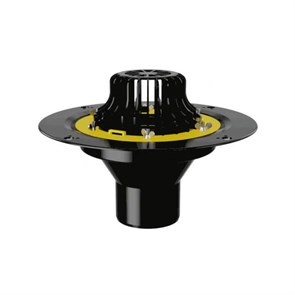 Воронка Fachmann кровельная с металлическим обжимным фланцем VM 110x165 мм 916169