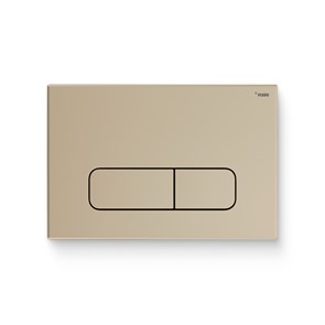 Кнопка смыва РЕХАУ NOVA ELLIPSE 001 пластик, золотой, матовый 918299