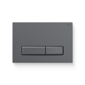 Кнопка смыва РЕХАУ NOVA LONG 001 пластик, графитовый, матовый 918238