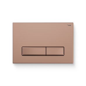 Кнопка смыва РЕХАУ NOVA LONG 001 пластик, розовое золото, матовый 918229