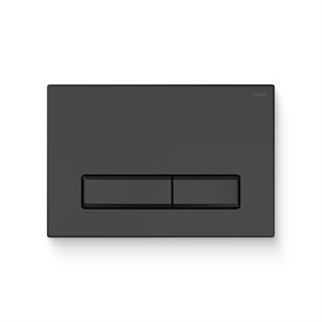 Кнопка смыва РЕХАУ NOVA LONG 001 пластик, черный, матовый 918294