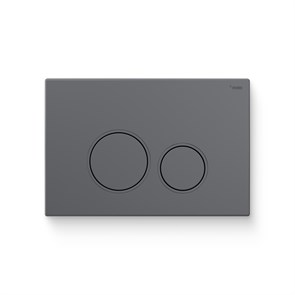 Кнопка смыва РЕХАУ NOVA ORB 001 пластик, графитовый, матовый 918253