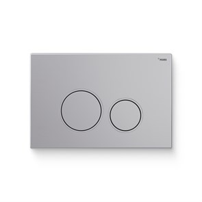 Кнопка смыва РЕХАУ NOVA ORB 001 пластик, серебристый, матовый 918232
