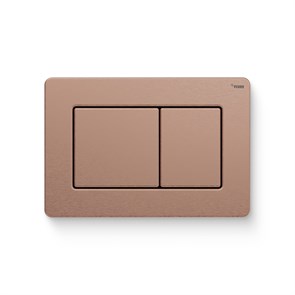 Кнопка смыва РЕХАУ NOVA PUBLIC антивандальная нерж. сталь, брашированное розовое золото, матовый 918277