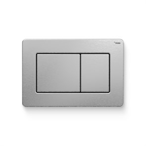 Кнопка смыва РЕХАУ NOVA QUAD STEEL нержавеющая сталь, цвет брашированная нержавеющая сталь, матовый 918281