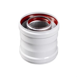 Муфта для соединения коаксиальных труб без раструбов, диам. 60/100 мм 916607