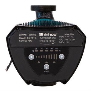 Насос циркуляционный ээ Shinhoo MEGA 40-10F, фланцевый 220В 916433