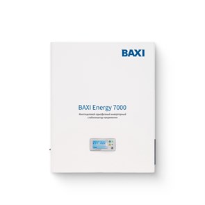 Однофазный инверторный стабилизатор напряжения для дома BAXI ENERGY 7000, мощность 5500 Вт 916842