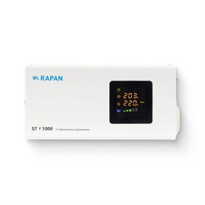 Стабилизатор сетевого напряжения RAPAN ST-1000, 1000 ВА, 100-260 В 918136