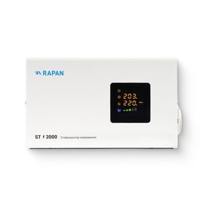 Стабилизатор сетевого напряжения RAPAN ST-2000, 2000 ВА, 100-260 В 918131