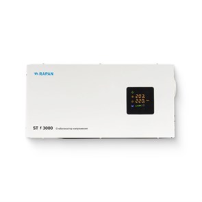 Стабилизатор сетевого напряжения RAPAN ST-3000, 3000 ВА, 100-260 В 918130