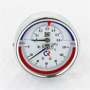 Термоманометр ТМТБ-31Т.1 80/6 (1/2