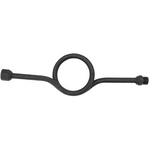 Трубка под манометр  НВ М20 х 1,5 демпферная, с накидной гайкой, сталь 916108