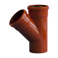 110 тройник на 110 угол 45  ПП ПОЛИТЭК наруж. 503304