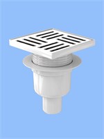 50 трап с вертик. спуском,рег решетка 100х100 пласт. АНИ пласт TA5704 519384
