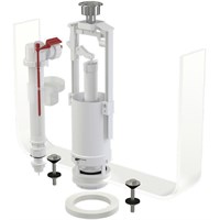 Арматура к смыв. бачку стоп-кноп.ALCAPLAST/Alcadrain 1/2 хр.кн.ниж.подв унив колонка SA2000S 00001415