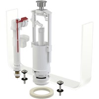 Арматура к смыв. бачку стоп-кноп.ALCAPLAST/Alcadran1/2 хр.кн.ниж.под унив колонка лат.штуцерSA2000SK 516276