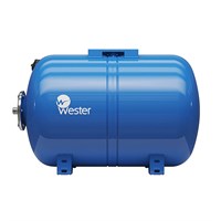 Бак расширительный  80л для водоснабжения WESTER(горизонт-й) (присоединение 1