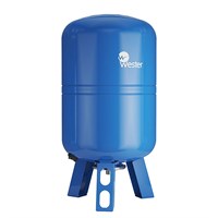 Бак расширительный  80л для водоснабжения WESTER(верт) (присоединение 1
