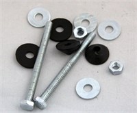 Болты крепления бачка к унитазу оцинк. 6*70 (2 шт) 518791