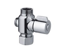 Вентиль клапанный (дивертор) FRAP FBBB (хром, латунь) 522827