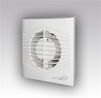 Вентилятор вытяжной D100 SLIM 4С с обратным клапаном DICITI 509026