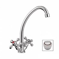 Смеситель для кухни 1/2 кер L4009 Ledeme ПЕНТА 501806