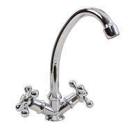 Смеситель для кухни 1/2 кер T.MARKT 04-2010 Крест п\гайку 520061