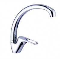 Смеситель для кухни 35к L4137-В Ledeme с отв боковая, силумин 504218