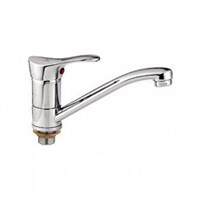 Смеситель для кухни 35к L4514B-2 Ledeme с отв кор излив, силумин 522822