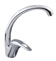 Смеситель для кухни 40к F4102-В FRAP (выс.пов.излив, п/шпильку, хром, силумин) 509390