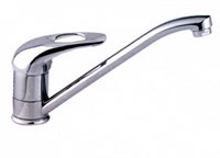 Смеситель для кухни 40к L4202-В Ledeme с отв, силумин 502125