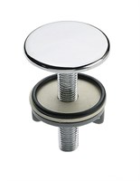 Заглушка для умывальника d50мм ХРОМ 121549