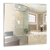 Зеркало MIXLINE квадрат 400*400 (ШВ) б/полки 525025