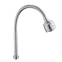 Излив для смесителя кухни ГИБКИЙ FRAP F7310 (с 2-ух режимным аэратором, хром) 520186