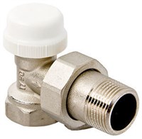 КЛАПАН термостатический со сгоном 1/2'' угловой VALTEC  VT.031.N.04 508044
