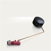 Клапан шар. ПЛ. в сборе матовый (Тула) 350222