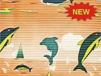 Коврик 0,80м х 15м (оранжевый) 513677