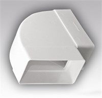 Колено горизонтальное угол 90 60х120 612КГП ERA 511201