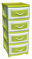 Комод ДЕЛЬФИН 4 ярус лимон В95*Ш38*Г47 522983