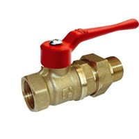 Кран шаровой со сгоном 1'' рукоятка 11Б27п1 БАЗ Standart PN40 520086